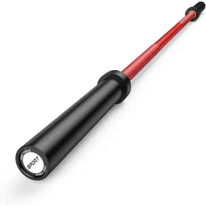 7ft Olympic Barbell Bar, 44LB Load 1500 lbs Capacity, Weight Bars for Gym Home Exercises, Weights Lifting, Squat, Powerlifting, Bench Press Bar Fit 2" Plates