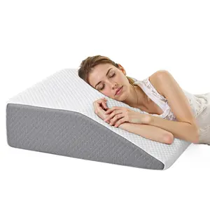 Wedge Pillow, Body Pillow for Sleep Apnea, Neck Pain Relief, Post Surgery, Sleeping Comfort, Acid Reflux, Heartburn, Back Pain Relief and Snoring