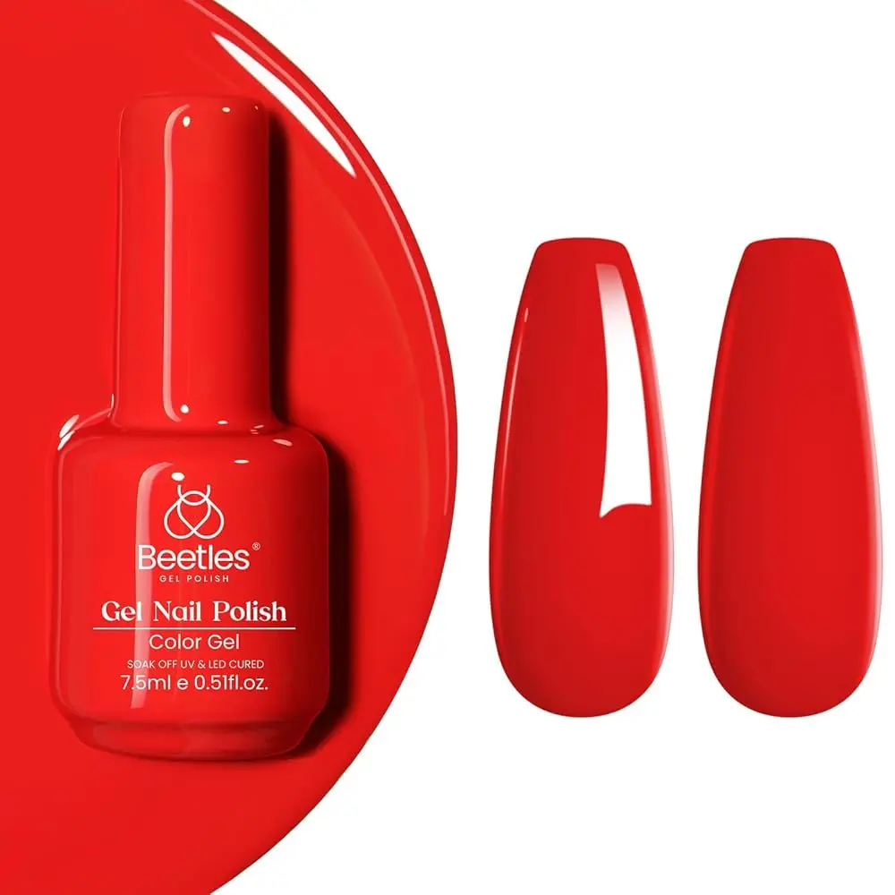 Beetles Gel Nail Polish,15ml Summer Soak Off UV Gel Polish French Nail Art Manicure Salon DIY Design at Home Gift for Woman Flawless Smooth  #TikTokShopBacktoSchool