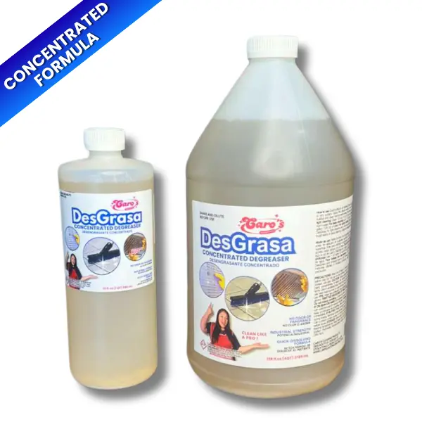 Caro's DesGrasa Concentrated Degreaser for Kitchen Cleaning Stainless Steel & Engine Carbon Cleaner Safe for All Surfaces