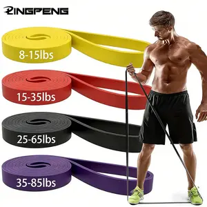 LINGPENG Thick Resistance Band Pull-Up Assist Band, High-Resistance Exercise Band for Home Workouts, Tpe Elastic Fitness Band