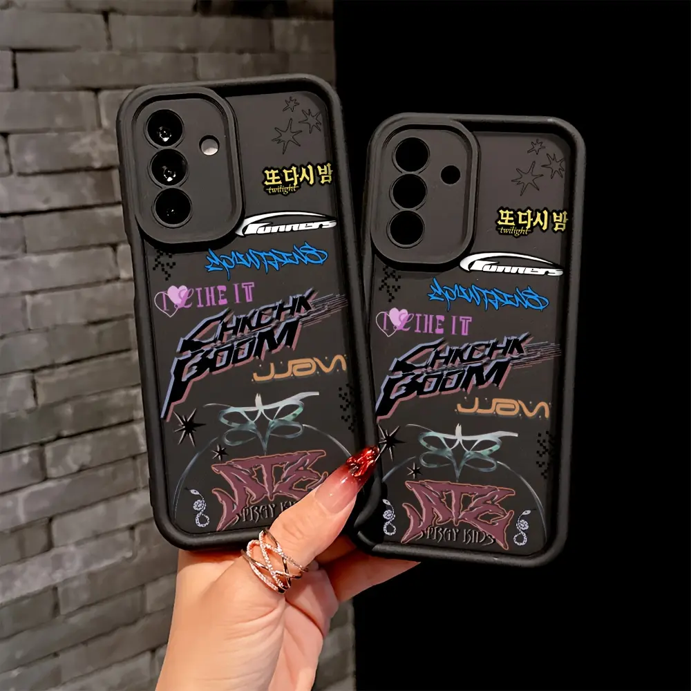 Phone Case - Trendy SKZ Kpop Male Group Phone Case Designed for Various for Samsung Galaxy S26 S25 S24 S23 S22 S21 Fe Plus Ultra A13 A14 A15 A16 A17 A33 A34 A35 A36 A52 A53 A54 Note20– Flexible TPU Protective Back Cover