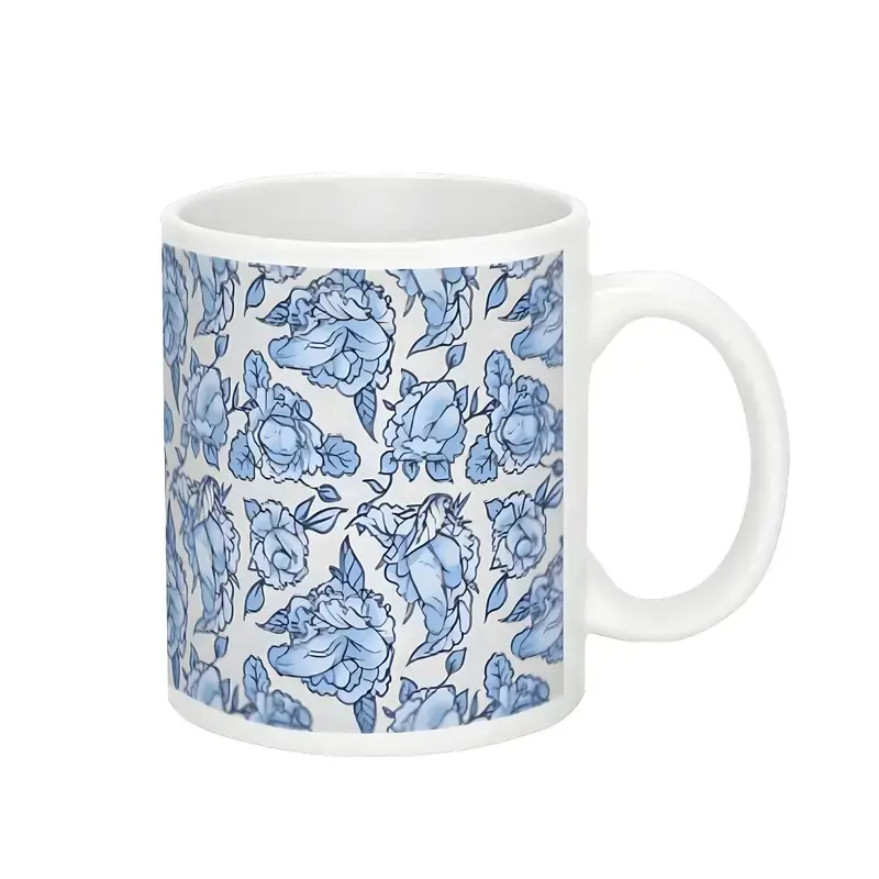 premium ceramic mug mug gifts Floral Penis Mug / Penis Cup / Funny Adult Humor / Gag Gift / Sexy Coffee Mug / Gift for Her, summervibes 11oz wife girlfriend