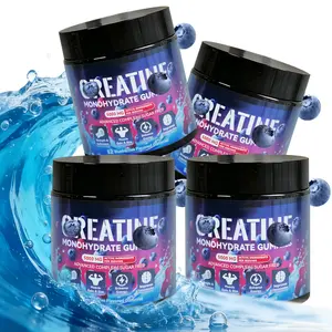 Creatine Monohydrate & Carnitine Gummies 5000MG | Energy Boost | Gluten-Free Fitness Supplement