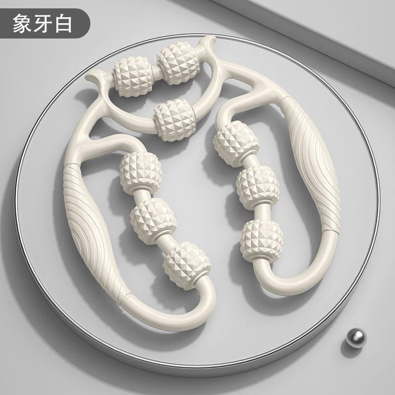 9-Wheel Muscle Foam Roller for Deep Tissue Massage - Leg, Arm, Thigh, Waist Massager for Muscle Recovery & Stretching 2026