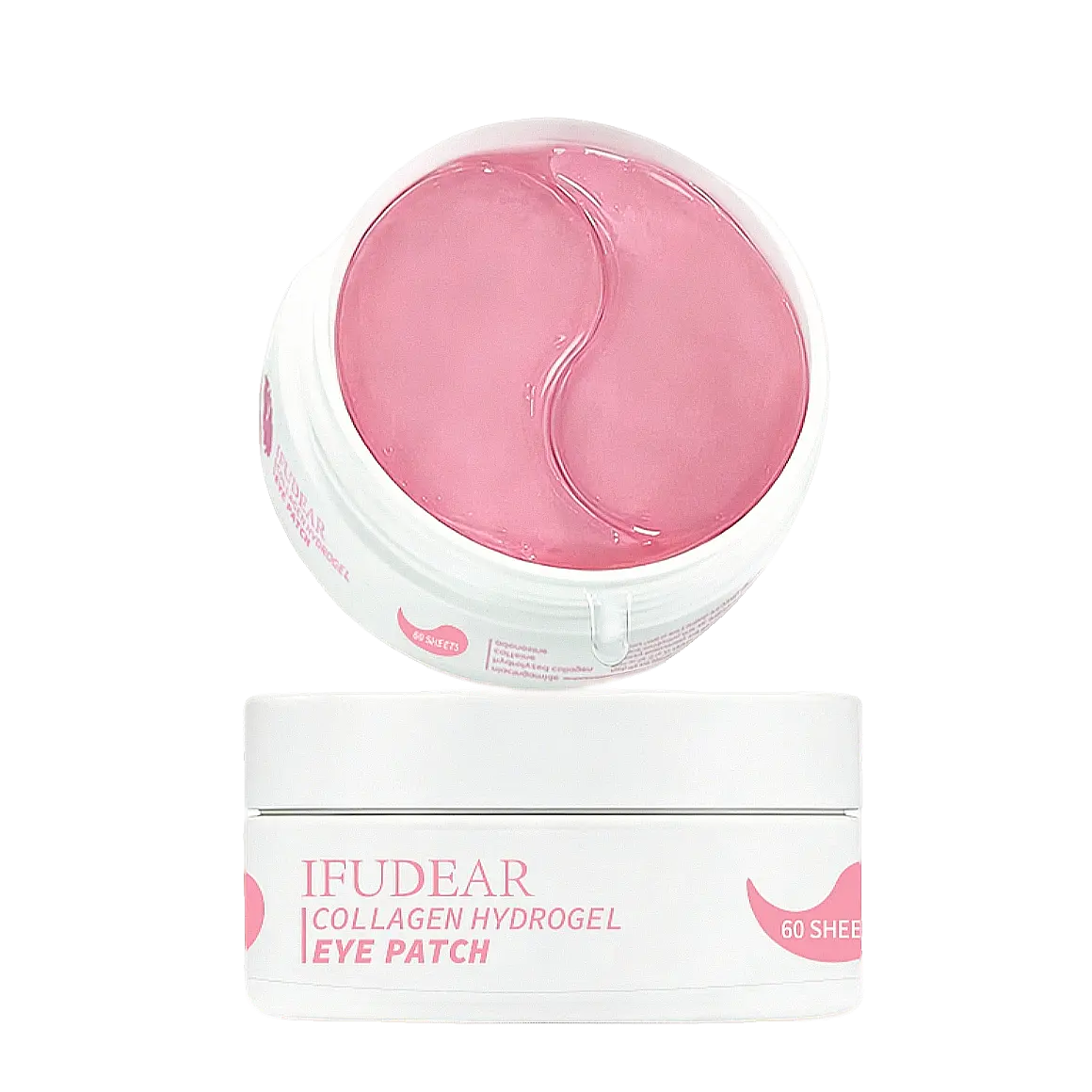 Try Me —  IFUDEAR Korean Collagen Eye Patches | 2 Pairs Trial Size | Depuff Puffy Eyes & Dark Circles in 10 Mins | Beginner Korean Skincare | Glass Skin Starter