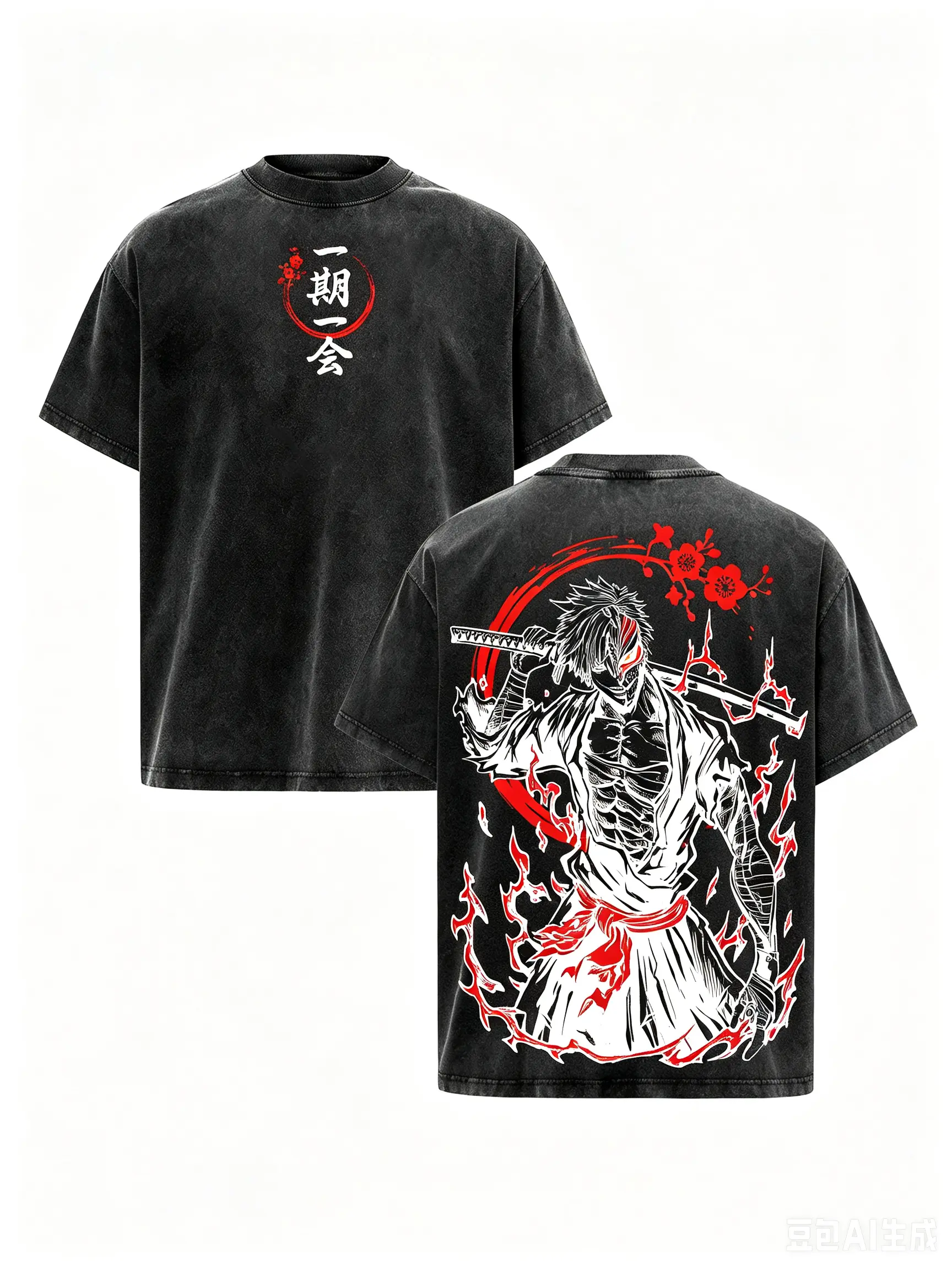 Bleach Anime Oversized Graphic Tee Ichigo Kurosaki Vintage Washed Heavy Cotton Shirt Shinigami Bankai Retro Streetwear Casual Unisex Outfit Japanese Manga Top Y2K Hip Hop Trendy Harajuku Summer Daily Wear Pop Culture Fan Gift Cool Apparel For Men Women.