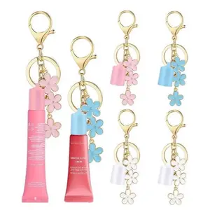 Lip Gloss Lid Keychains