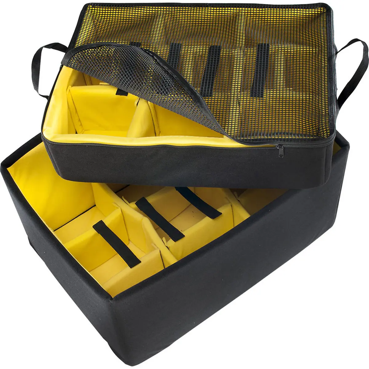 Pelican 1637AirDS Padded Divider Set - Classic, Adjustable, High-Contrast Bag Organizer with Padded Fabric for On-the-Fly Gear Organization in 1637 Air Case