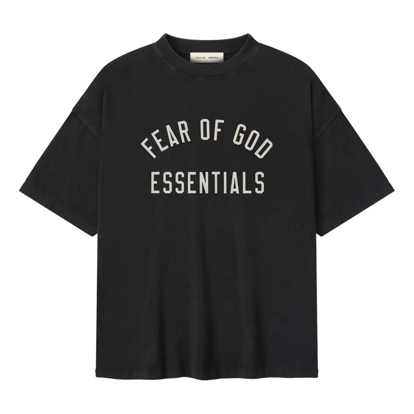 Fear of God Essentials 90s Short Sleeve T-Shirt 'Vintage Black' 125AS254481F