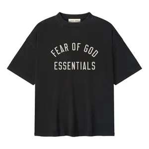 Fear of God Essentials 90s Short Sleeve T-Shirt 'Vintage Black' 125AS254481F Fear of God Essentials 90s Short Sleeve T-Shirt 'Vintage Black' 125AS254481F