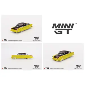 MiniGT 1:64 Lincoln Capri Custom Hot Rod 1954 – Lime Yellow - #794