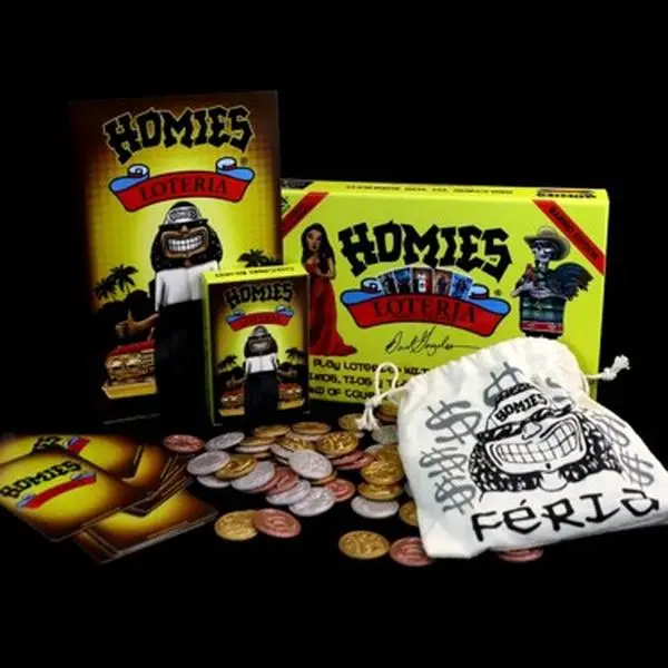 Homies Loteria Board Game, Toys & Hobbies Family Game Night Entertainment