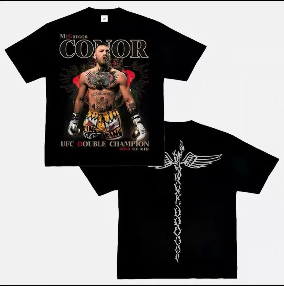 CONOR MCGREGOR COMBATWEAR TEE, The Notorious UFC MMA Graphic T-Shirt, Gym Workout Apparel, Perfect Gift For MMA Fighters & Fight Fans