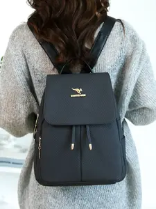 Women's Nylon Backpack, Korean Style Casual Business Commute Bag, Simple Versatile Bookbag, Lightweight Travel Shoulder Bag, Stylish Daypack