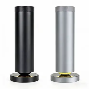 Fragrance Machine Deluxe Waterless Aromatherapy Diffuser with 3 Essential Oils Timer Night Light LED Light Cold Air Diffusion for Home Hotel Use 20ml Luxury Oil Humidifier Set