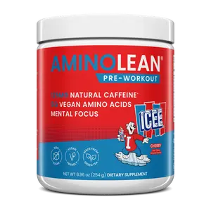 AminoLean Energy Powder - Clean Caffeine from Natural Green Tea, Pre Workout & Anytime Energy, Vegan, Zero Sugar