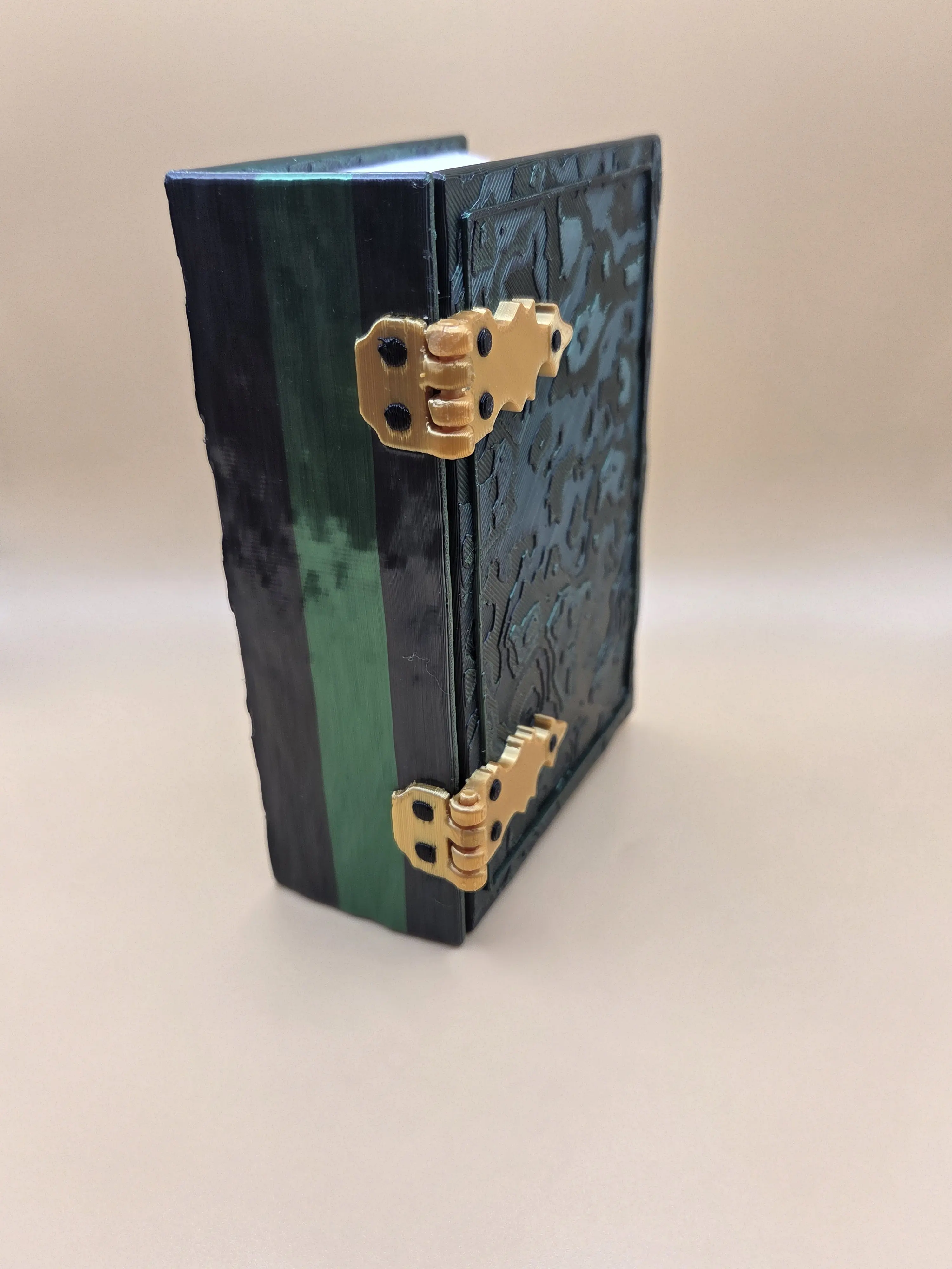 ClassyGoat Magic Theme 3D Printed Plastic MTG Commander Deck Box Book - Single Unit TCG Games Accessory, Holds up to 110 Trading Cards