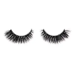 The Makeup Shack Dolly False Strip Eyelashes Simple Convenient Strip Design for Everyday Use or Special Occasions Enhances Eye Look Subtly Cosmetic