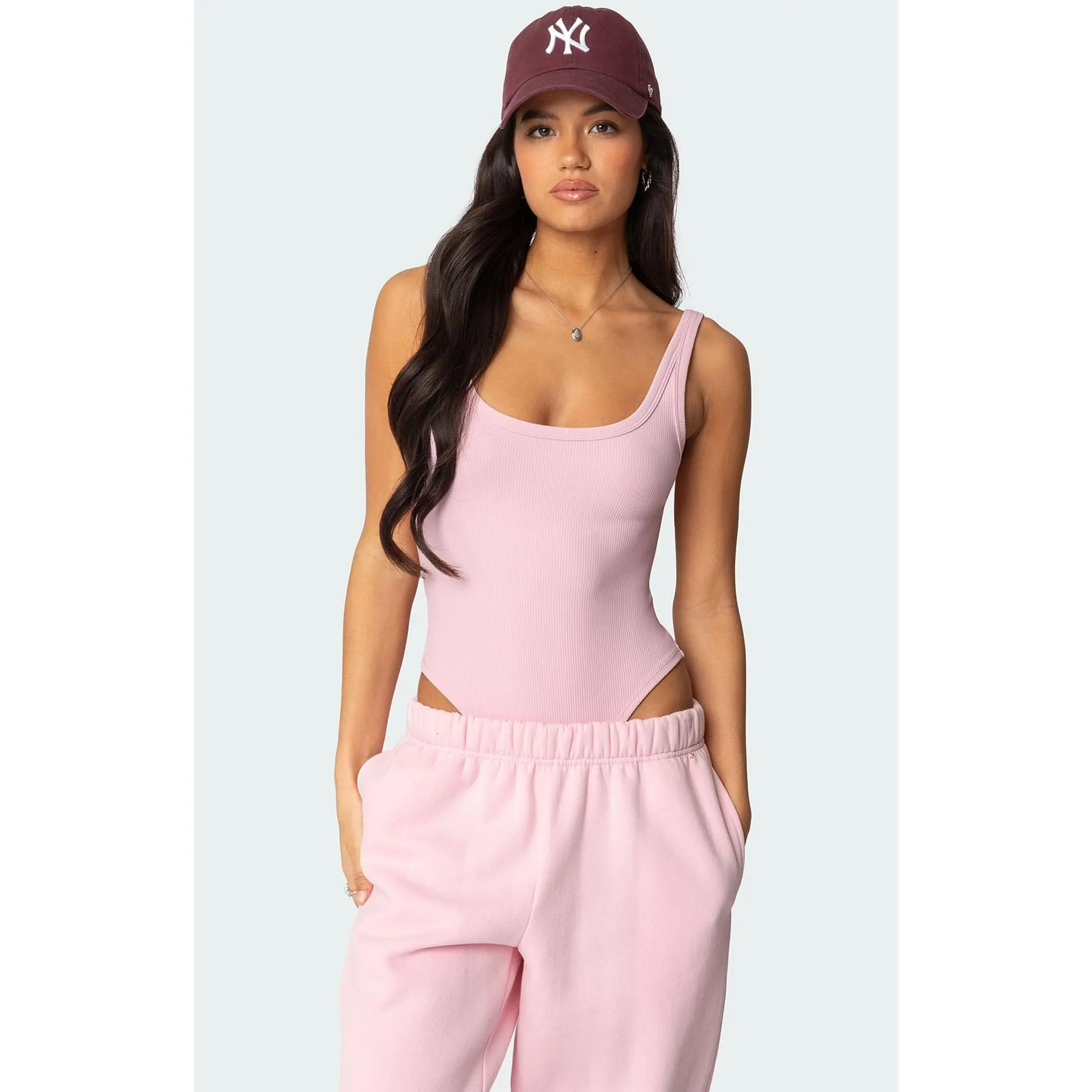 Edikted Women's Lakely Ribbed Bodysuit
