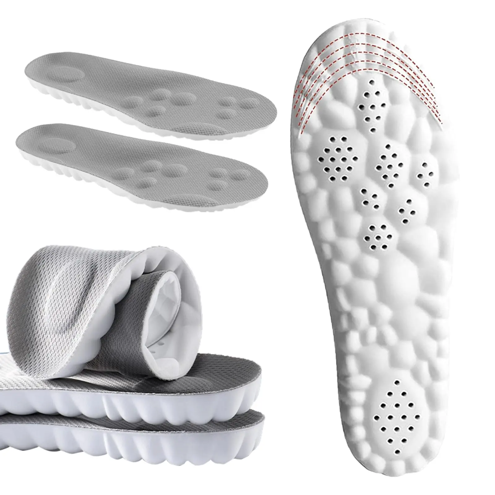 Cloud Soles for Men and Women Men's Comfortble Shoe Steppers Insoles Sole Inserts Memory Foam Insoles for Women