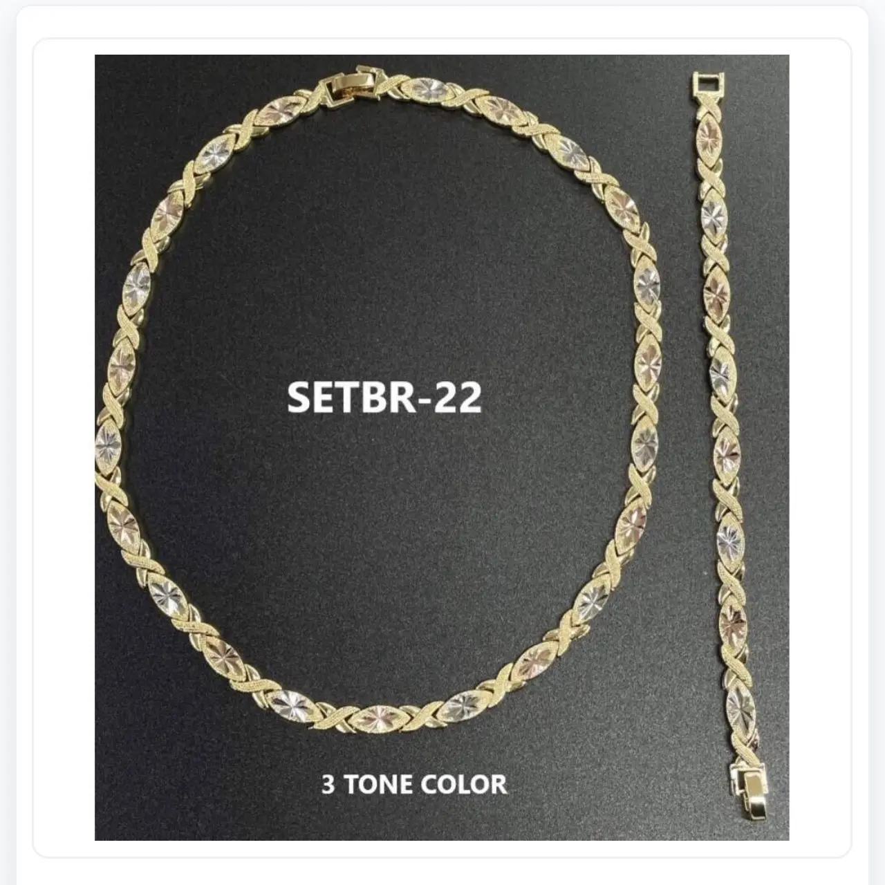 Three tone XO Set