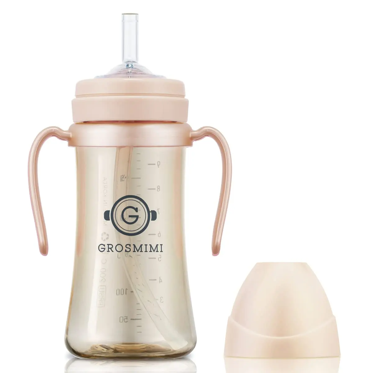 Grosmimi PPSU Straw Cup - 10oz (300ml) for Baby Feeding