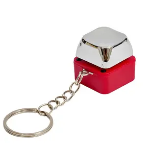 April Fools' Prank Shock Button Keychain - Electric Shock Gag Toy for Jokes - Portable Discreet Design - Safe Novelty Item for Parties, Birthdays & Pranks