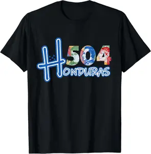 100% cotton Unisex Honduras 504 T-Shirt