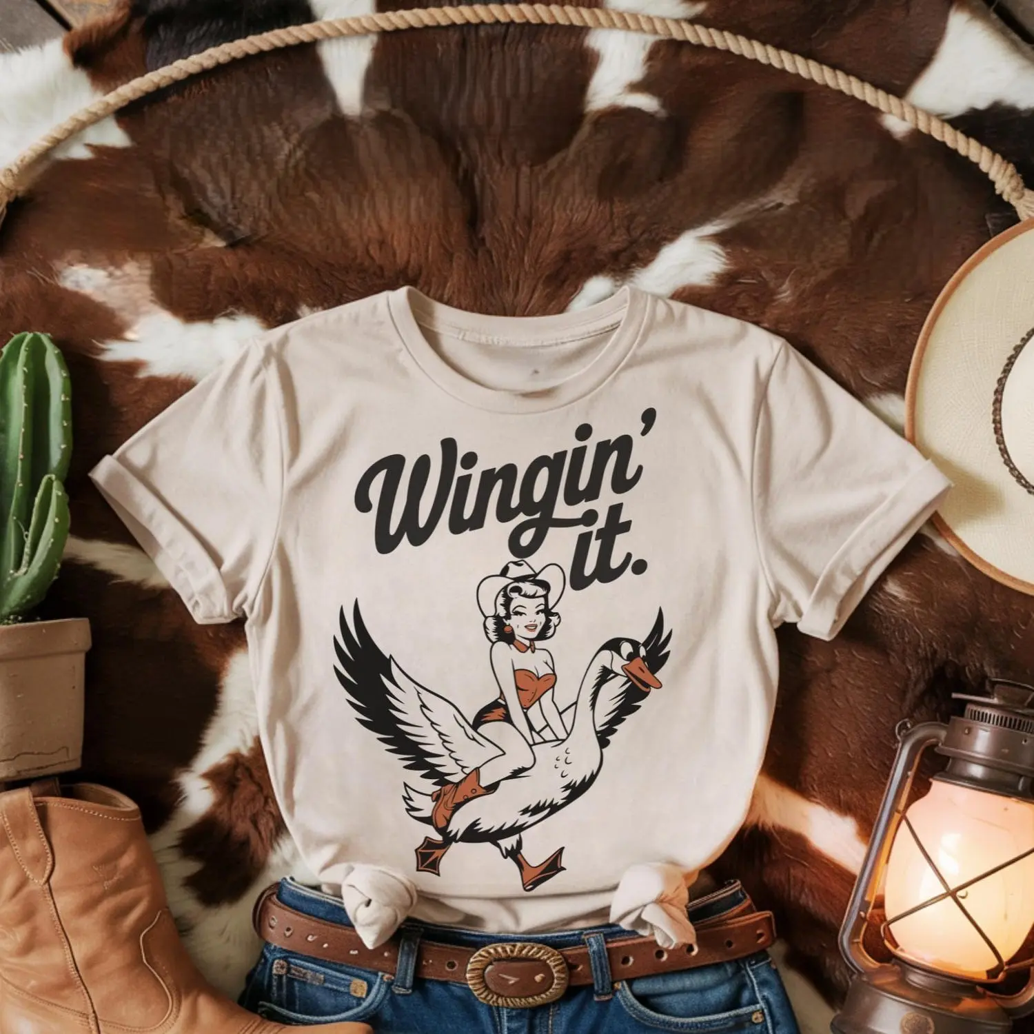 Cowgirl Shirt, Vintage Western Shirt, Wild West T-Shirt, Western outfits women, Cowgirl Aesthetic, Country Shirt, Cowgirl Gift