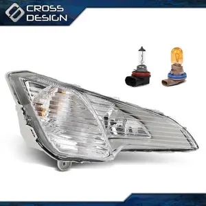 CROSSDESIGN Front Fog Light Driving Lamp Fits Ford Ecosport 18-21 Right Passenger Side
