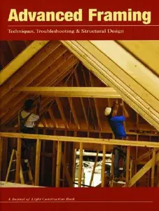 USED-Advance Framing: Techniques, Troublshooting & Structural Design by Jlc (Paperback)