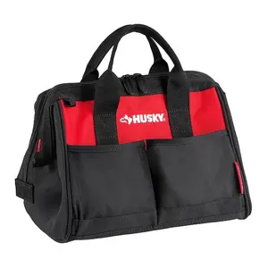 12 in 4 Pocket Zippered Tool Bag Compact Design with 4 Pockets for Secure Storage and Easy Portability