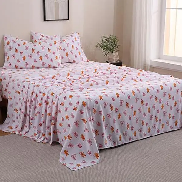 South Street Loft 4-piece Candy Christmas Sheet Set South Street Loft 4-piece Candy Christmas Sheet Set