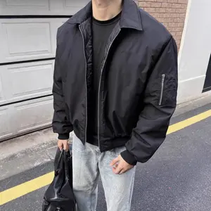 Autumn Trend Jacket Men's Fashion Versatile Retro Pilot Harrington Lightweight Jacket