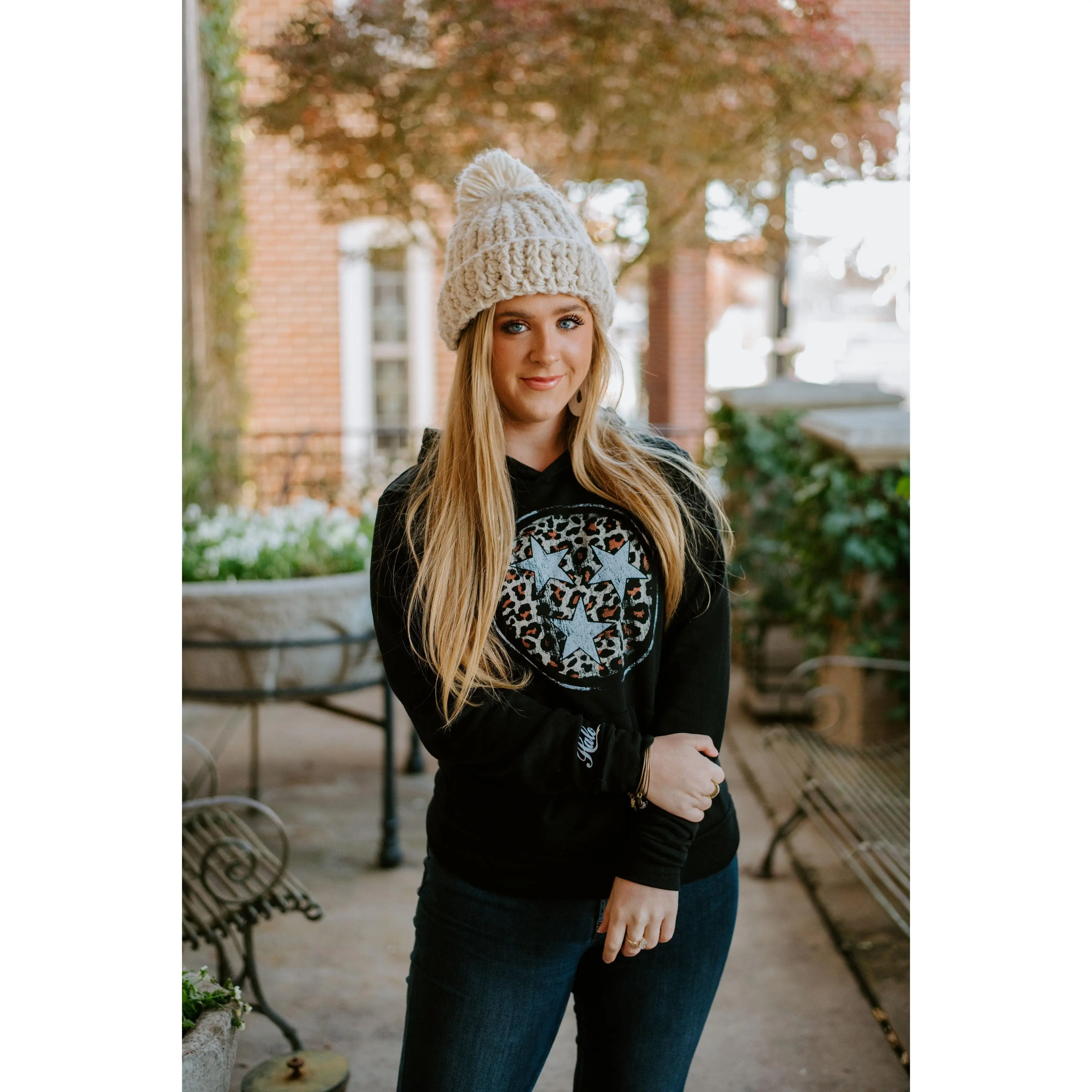 Tristar Cheetah Hoodie {fleece}