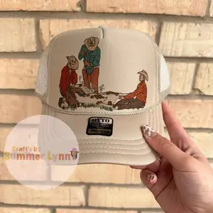 Cattle Brandin trucker hat