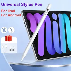 Sensitive Active Stylus Pen Rechargeable Universal Stylus iPad Pencil for iPad Android Tablets Lightweight Writing Painting Gaming Stylus for Samsung Tab Tablet Mobile Phone Stylus Touch