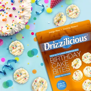12 Pack 4oz - Drizzilicious Birthday Cake 113g
