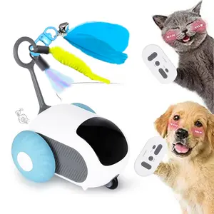 Automatic Cat Toy Car, Smart Motion Car with Obstacle Avoidance, Perfect for Curious Cats cat  accessories automatic  cat  toy cat  toys  indoor  cats-MPPC