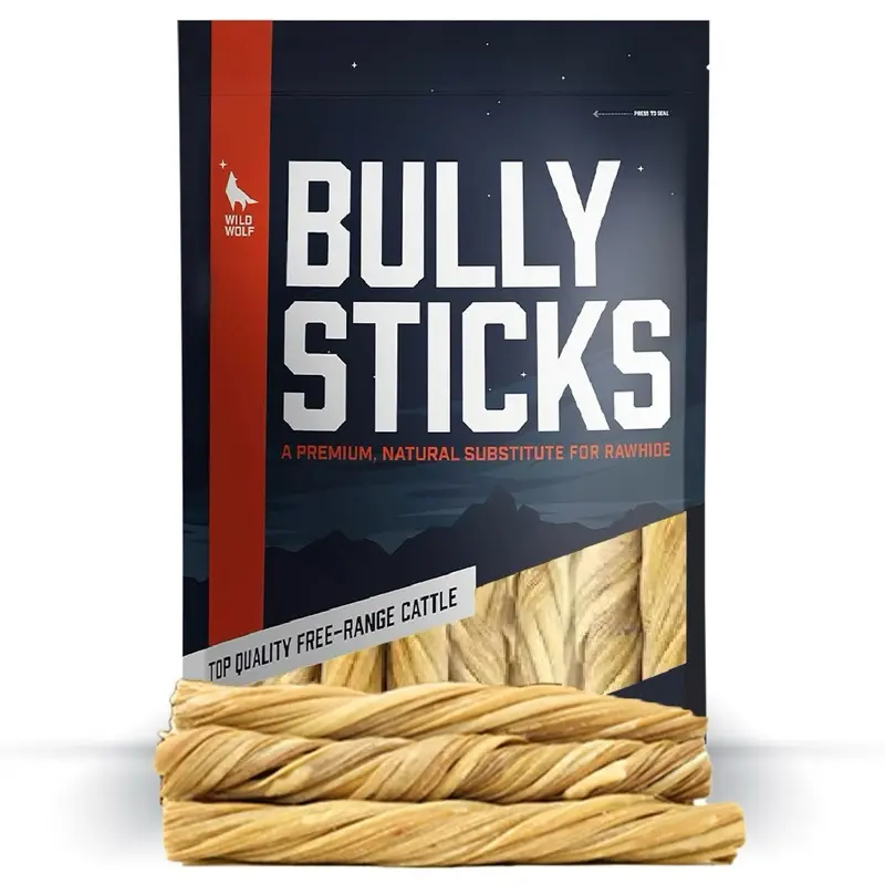 6-inch Beef Tripe Twists (20 Pack) Healthy, All-Natural, Dog Chews - Odor-Free - Single-ingredient