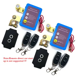 2-Pack 12V 240A Remote Battery Disconnect Switch | Smart Anti-Theft Kill Switch | Stop Battery Drain | Fits Cars, Trucks, RVs | Flat Mount Design | Must-Have Auto Accessory