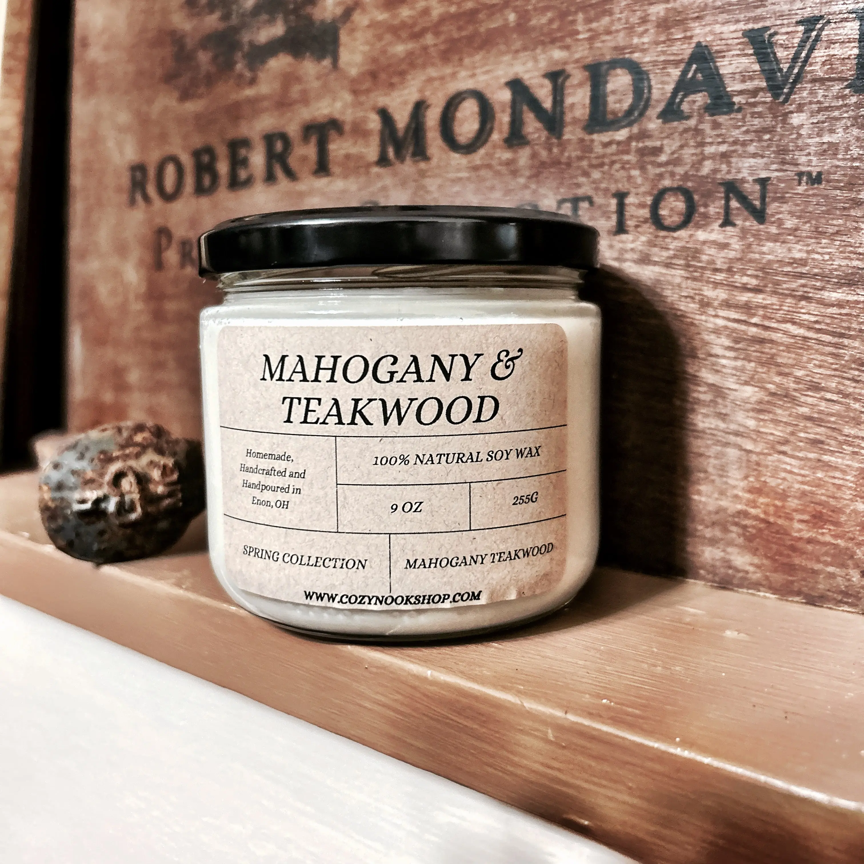 Mahogany & Teakwood Candle