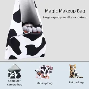 magic Magic Pocket Lazy Makeup Bag Self-Adhesive Storage Bag Large-Capacity Inner Pocket for Cosmetics & Accessories Portable & Durable for Travel & Da