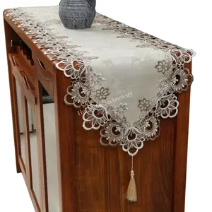 Table Runner for Dining Table Runners Embroidered Coffee Table Flag Home Fabric TV Cabinet Tablecloth Dust Cover Lace Bed Runner Julliette Dream