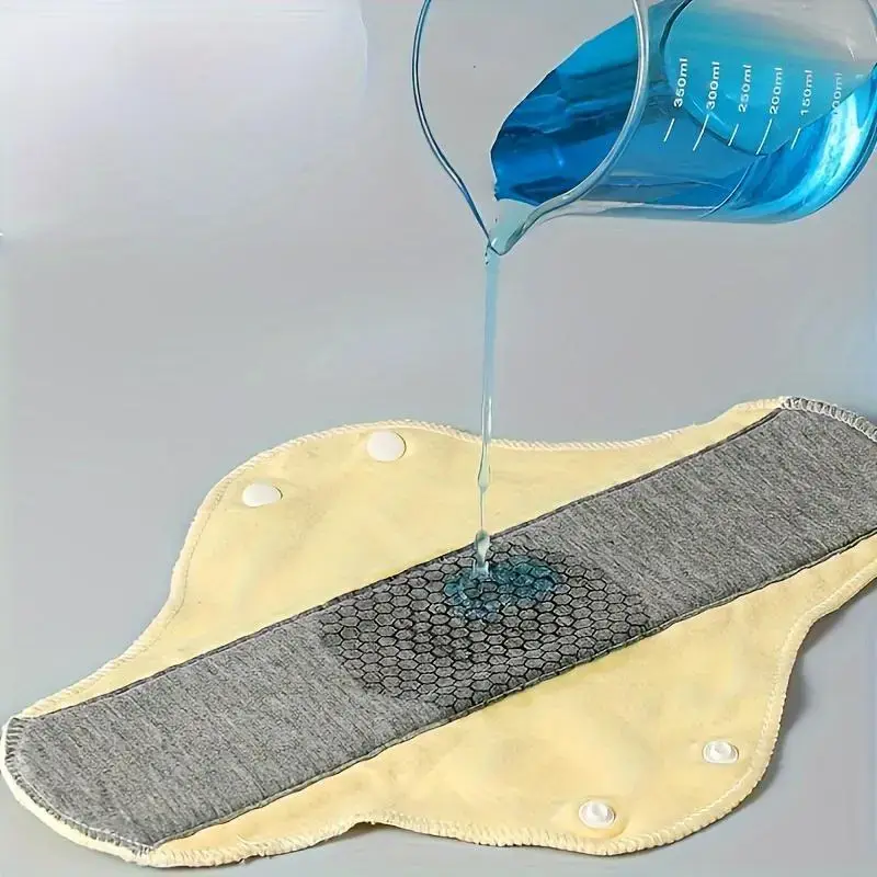 anti urine pad, 4-piece set of washable, leak proof, and anti slip pads with absorbent design, suitable for adult care, elderly support, medical use, and home bedding protection (random color)