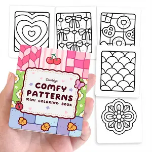 Coco Wyo Comfy Patterns Mini Coloring Book (3 x 3.5 in)