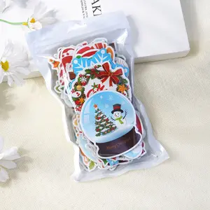 38pcs Christmas Decor Magnetic Stickers Removable Reusable for Fridge Laptop Any Magnetic Surface Durable for Indoor Outdoor Kitchen Use Festive Gifts Decorative Ornaments