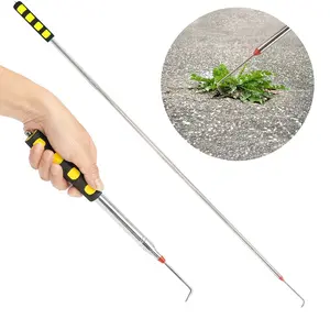 Handheld Gap Hook Weed Remover, Durable Rust-Resistant Garden Tool, Ideal for Clearing Cracks, Moss, and Weeds, Essential Gardening Equipment, Garden Supplies