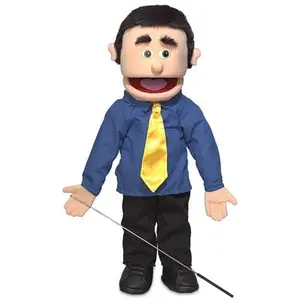 George, Dad Puppet, Peach Skin (25")